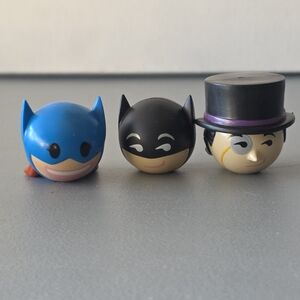 Funko Mymoji DC Comics Series 1 Mini Vinyl Figures Set of 3 Batman Batgirl Pengu